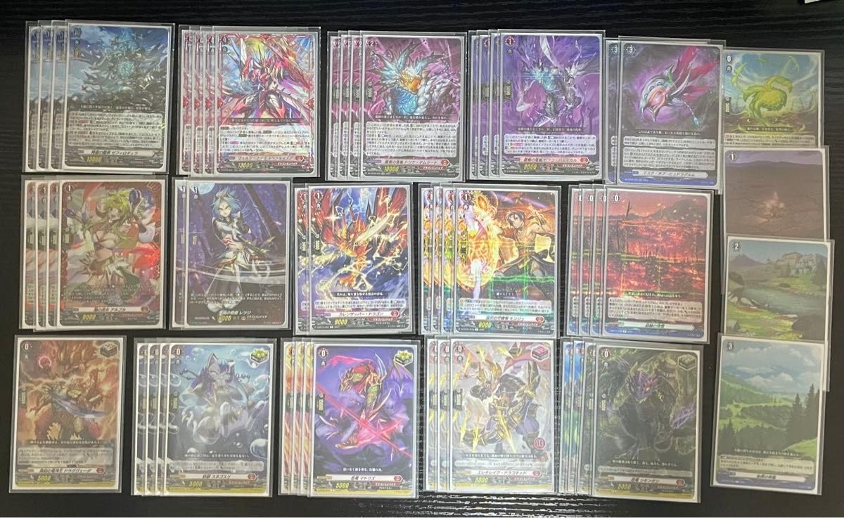 ヴァンガード ドラゴンエンパイア ゼフィロギィラ デッキ＋パーツ